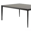Modern Minimalist Table and Chair Set with Sleek Black Stylish Design