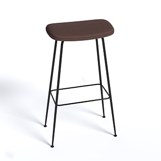 Modern Bar Stool Single Chair High Chair 3d model