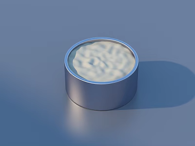 flowerpot potted plant 3d model