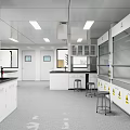Modern Laboratory 3d model