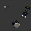 Three Robotic Creatures Featuring Spider Like Dog Shaped And Circular Legged Mechanical Designs