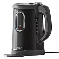 GARYN Black Electric Kettle With Water Level Indicator And Red Light Button 3d model