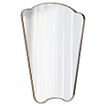 Modern Elegant Mirror Design With Metal Frame For Home Interior Decor
