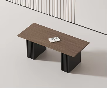 Modern Desk 3d model