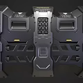 Science Fiction Weapon Box Science Fiction Props Box Weapon Box ammunition box 3d model