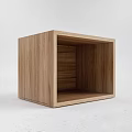 Bedside table 3d model