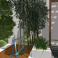 New Chinese Pavilion Overhead Layer Local 3d model