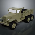 Vintage Light Brown Military Tank Model With Retro Design And Detailed Features