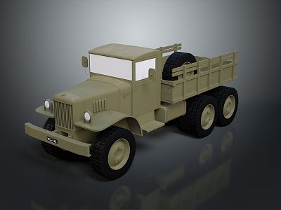 Military Truck Military Transporter Military Transporter Armed Transporter Armored Transporter 3d model