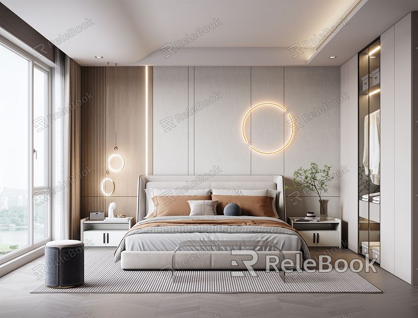 Modern Bedroom model