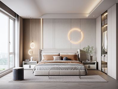 Modern Bedroom 3d model