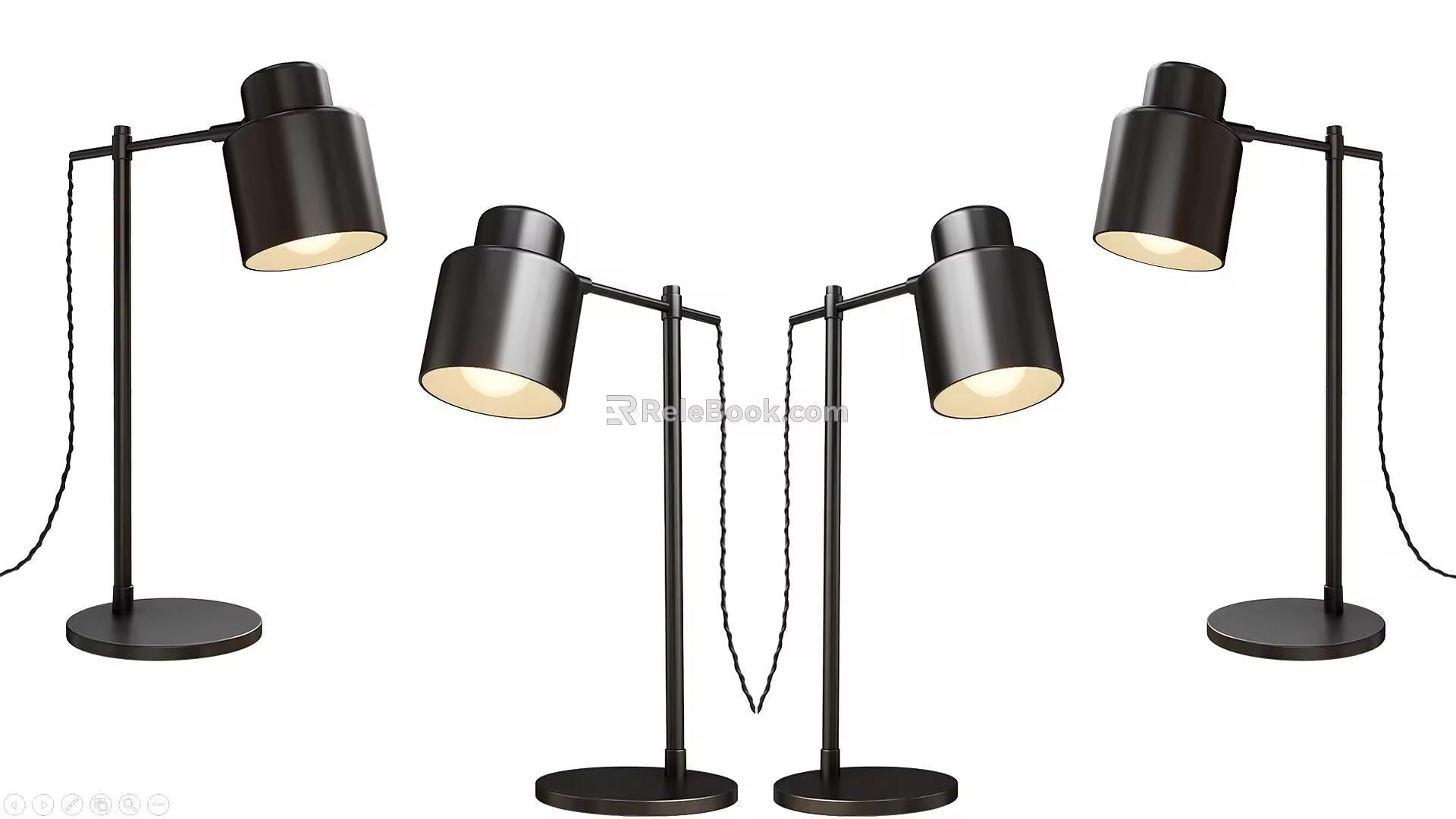 European Style Table Lamp American Style Table Lamp Industrial Style Table Lamp Retro Table Lamp Art Table Lamp Creative Table Lamp Umbrella Table Lamp Metal Table Lamp Glass Table Lamp 3d model