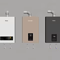 Wall Mounted Kitchen Appliances With Digital Display Haier deLonghi White Beige Gray Water Heaters