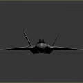 Modern Military Fighter Jet With Advanced Stealth Design And 3D Model