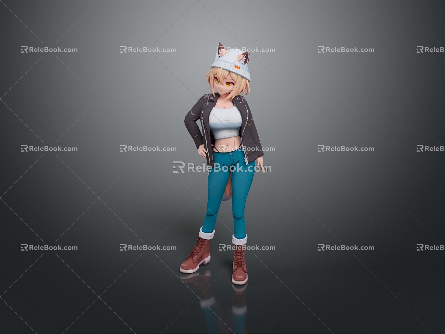 Cartoon Beauty Animation Beauty Animation Beauty Cartoon Girl Animation Girl Cartoon Girl Fantasy Beauty 3d model