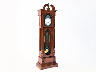 European-style alarm clock 3d model