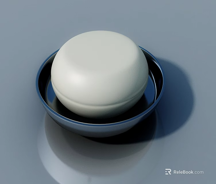 Modern White Swing Door Design for Home Interior with Smooth Hinges and Stylish Frame 3d model