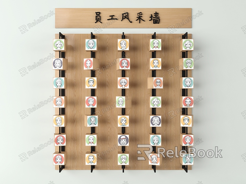 Office Decorative Wall model