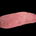 Fresh Pinkish Sweet Potato With Natural Skin And Small Spots