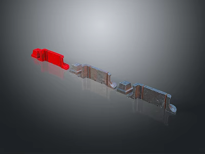stone wall stone wall stone wall outdoor game environment building 3d model