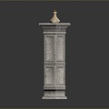 Columns Stone Columns Stone Columns Old Columns Roman Columns Roman Columns Classical Columns Greek Columns 3d model