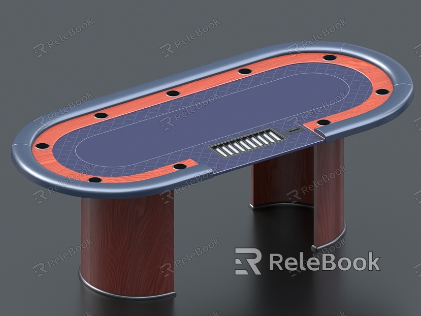 Poker Table Casino Card Table Table Chess and Card Table Game Table Gambling Table Betting Table model