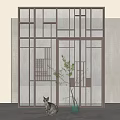 New Chinese Partition 3d model