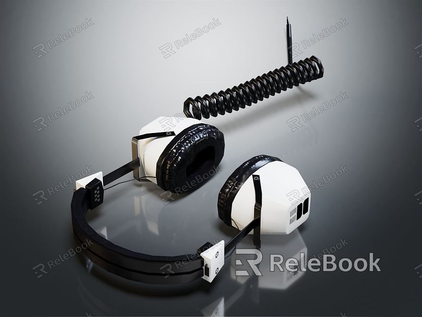 Modern Headphones Headphones model