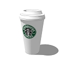 Paper cup 3d model