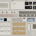 Switch Smart Panel Socket Visual Panel 3d model