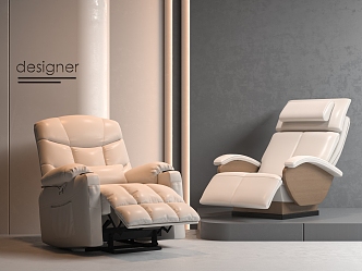 Modern massage chair 3d model