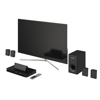 TV sound 3d model