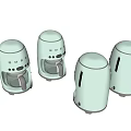Smeg Green Coffee Makers Stylish Kitchen Appliances With Multiple Designs For Modern Kitchens