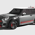 gray car 3d model