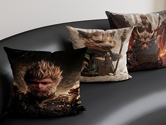 Modern pillow 3d model