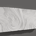background wall 3d model