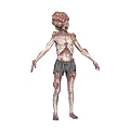 Zombie Zombie Mutant Mutant Creatures Game Characters 3d model