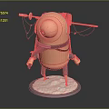 Modern Robot Monster Alien 3d model