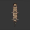 modern ship ancient ship ancient warship large ancient ship ancient warship 3d model