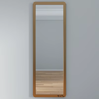 Modern mirror wardrobe dressing mirror 3d model