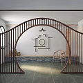 New Chinese Arch 3d model