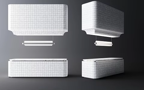 Modern Bar 3d model