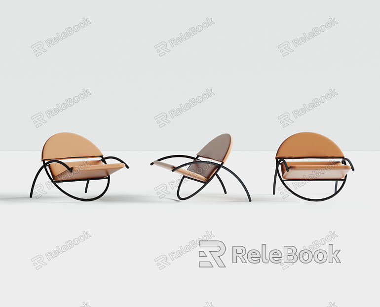 Modern single chair model