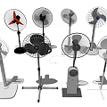 Various Types of Air Cooler Fans with Different Designs for Home Cooling Use