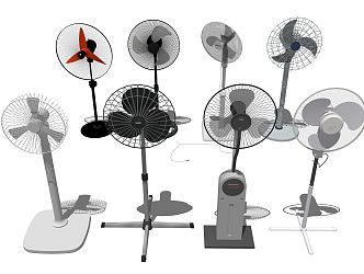 Modern Fan Vertical Fan 3d model