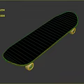 Children Skateboard with Black Deck Orange Trim and White Wheels for Kids Fun