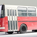 Soviet Bus 3d model