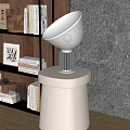 Table Lamp Table Lamp Side Bookshelf 3d model