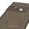 Japanese Tea Table 3d model