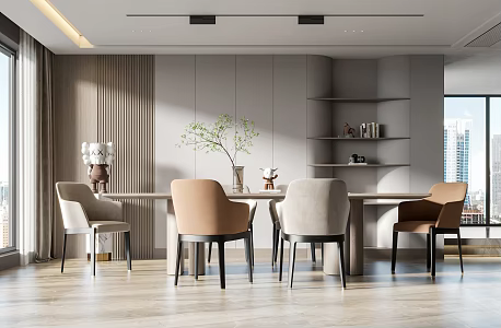 Modern Restaurant 3d model